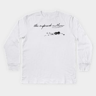 The Enforced Outlaw (signature) Kids Long Sleeve T-Shirt